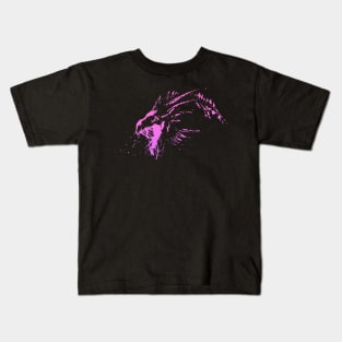 Wyvern - Pink Kids T-Shirt